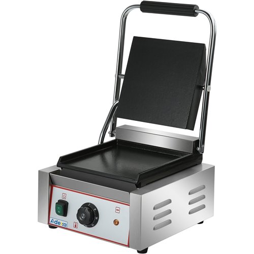 Heavy Duty Panini Contact grill Smooth 1.8kW | Stalwart DA-HEG811B