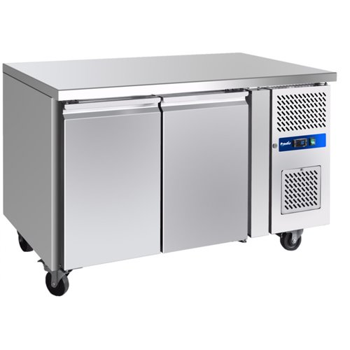 Prodis GRN-C2R Professional Two Door Stainless Steel Counter Fridge