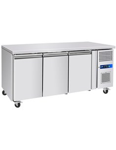 Prodis GRN-C3R Professional Three Door Stainless Steel Counter Fridge