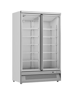 Prodis XPD1250-P-G-LE Heavy Duty Low Energy Double Door Display Fridge