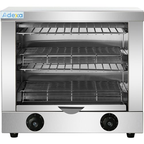 Commercial Double Toaster/Salamander 3150W | Stalwart DA-HES360B