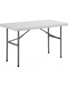 Foldaway Rectangular Utility Table 4ft