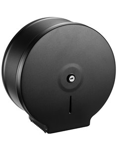 Commercial Toilet Roll Dispenser Black | Stalwart DA-KW7300BLACK