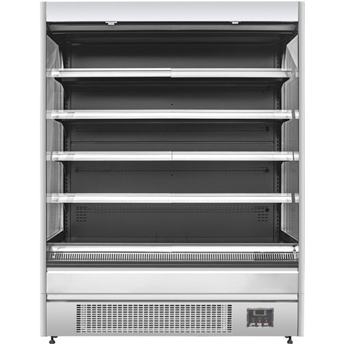 Wall Cabinet Multi Deck Refrigerator Night Curtain Stainless Steel 1000x700x2000mm | Stalwart DA-KMDP1070ESS