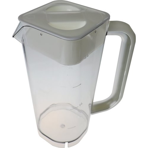 2 Litre Clear Water Pitcher with Lid | Stalwart DA-SQ2L