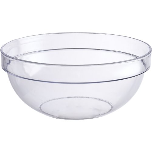 Acrylic Salad Bowl 14cm Clear | Stalwart DA-AC14