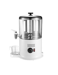 Commercial Hot Chocolate Dispenser / Drink Warmer 6 litres Dual Thermostat White | Stalwart DA-Q7006WHITE