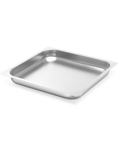 Stainless steel Gastronorm Pan GN2/3 Depth 40mm | Stalwart DA-82340