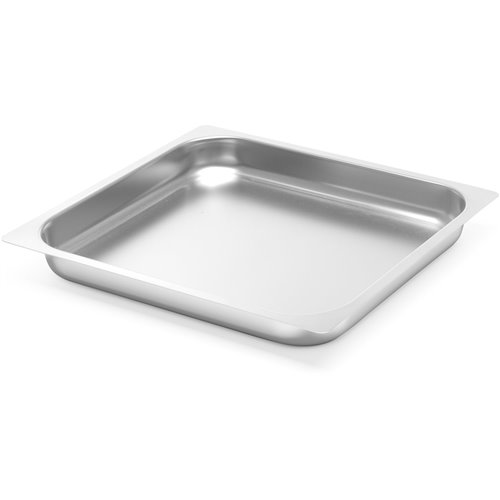 Stainless steel Gastronorm Pan GN2/3 Depth 40mm | Stalwart DA-82340