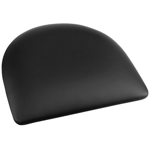 Black Vinyl Cushion Seat for Steel Frame Chair | Stalwart DA-GSM001BLACKVINYLSEAT