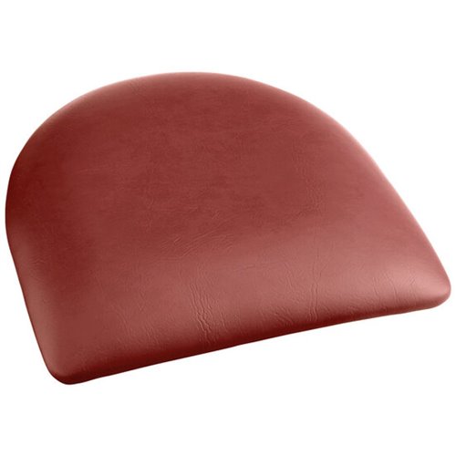 Burgundy Vinyl Cushion Seat for Steel Frame Chair | Stalwart DA-GSM001BURGUNDYVINYLSEAT