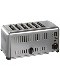 Commercial Slot Toaster 6 slices Bread Toasting | Stalwart ET6