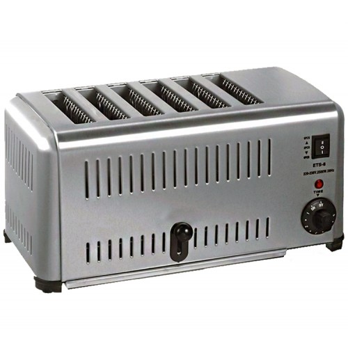 Commercial Slot Toaster 6 slices Bread Toasting | Stalwart ET6