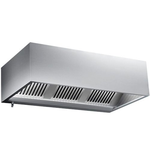 Commercial Extraction Canopy with Filter, Range Hood, Fan, Lights &amp 4 Speeds 1600mm | Stalwart DA-AP238Z263D