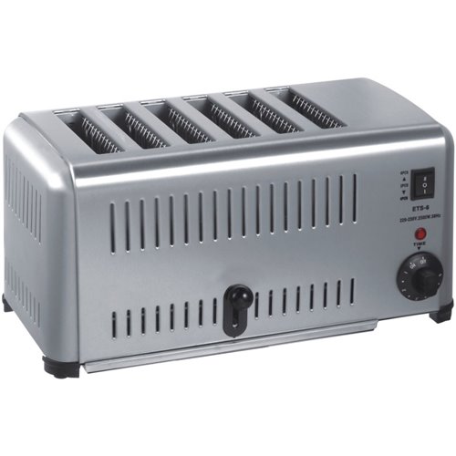 Commercial Slot Toaster 6 slices | Stalwart DA-ETS6A