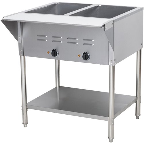 Commercial Bain Marie Table 2xGN1/1 Dry heat | Stalwart DA-NVC2