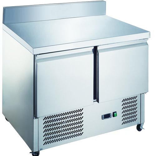 Refrigerated Counter 2 doors with Upstand | Stalwart DA-S116