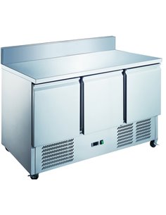 Refrigerated Counter 3 doors with Upstand | Stalwart DA-S336