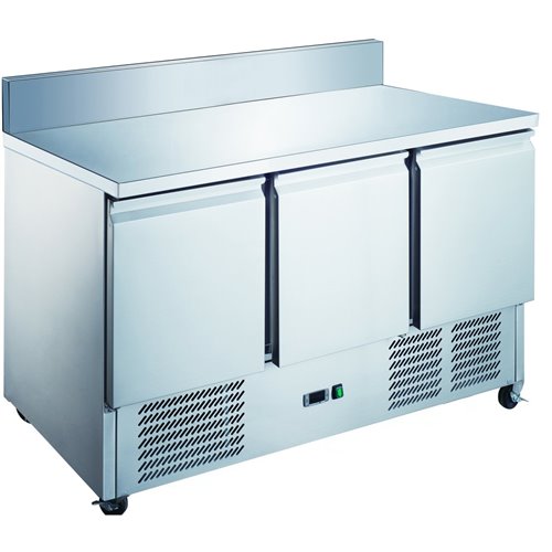 Refrigerated Counter 3 doors with Upstand | Stalwart DA-S336