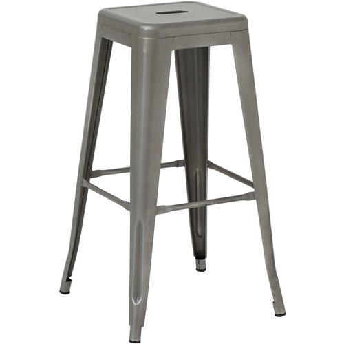 High Bar stool Steel Gun metal | Stalwart DA-WW61DG