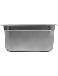 Stainless steel Gastronorm Pan GN2/3 Depth 100mm | Stalwart DA-PH304