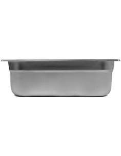 Stainless steel Gastronorm Pan GN1/2 Depth 100mm | Stalwart DA-PH204