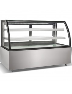 Cake counter Curved front...