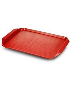 Canteen Tray 425x325mm Red | Stalwart DA-RT0811