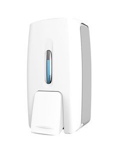 Commercial Wall Mounted Manual Soap Dispenser White| Stalwart DA-HSDF9088