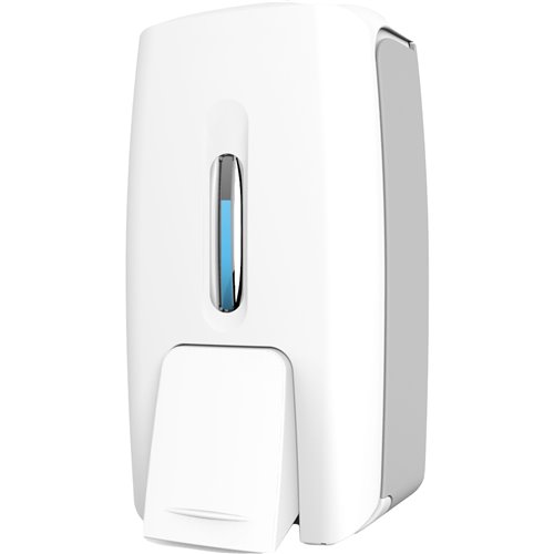 Commercial Wall Mounted Manual Soap Dispenser White| Stalwart DA-HSDF9088