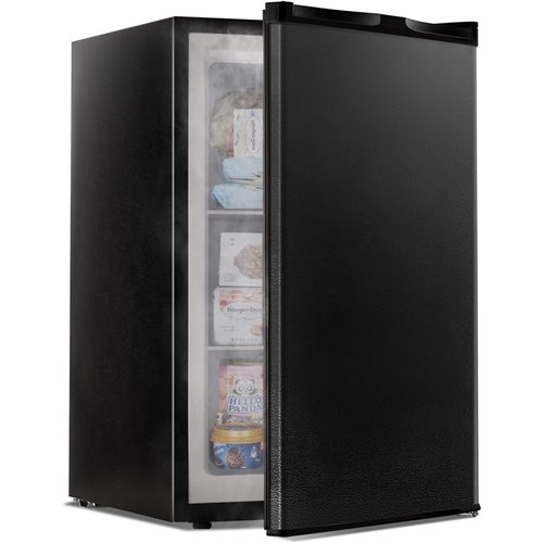 84lt Compact Undercounter Freezer Single door Black | Stalwart DA-BD88