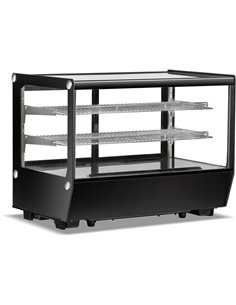 Display Merchandiser Fridge 160 litres 2 shelves Black | Stalwart DA-CW160BLACK