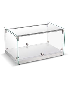 Neutral Display Case 555x361x312mm | Stalwart DA-ZW35SS