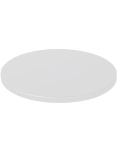 Seamless Round Table Top White 30&quot | Stalwart DA-TT30RWHITESEAMLESS