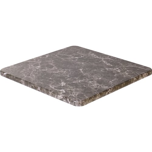 Seamless Square Table top Black Marble 30x30&quot | Stalwart DA-TT3030BLACKMARBLE