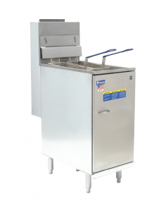 Pitco Fryer 35C-NAT 18.5 Ltr Free Standing Single Tank Natural Gas Fryer