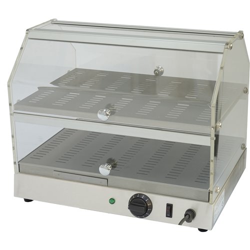 Commercial Hot Display Merchandiser 500x360x395mm | Stalwart DA-FW395