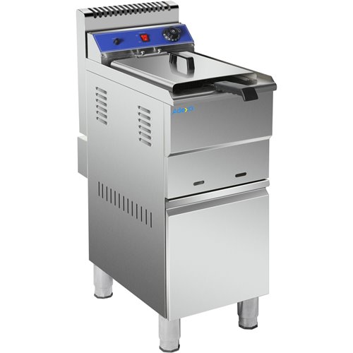 Professional Single Basket Free standing Gas Fryer Single tank 18 litres| Stalwart DA-HGF181C