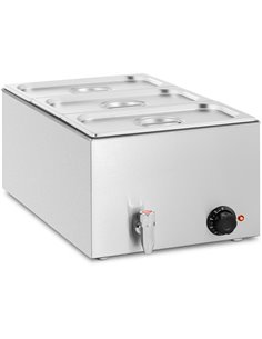 Commercial Bain Marie 3xGN1/3 0.6kW | Stalwart DA-M103