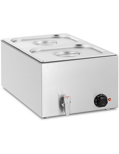 Commercial Bain Marie 2xGN1/2 0.6kW | Stalwart DA-M102