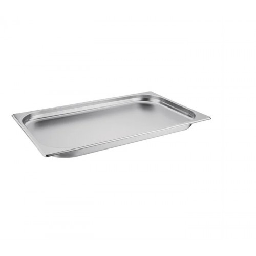 Gastronorm Pan GN 1/1 Depth 20mm, 3 Ltrs Capacity Stainless steel | DA-E8011020-81120