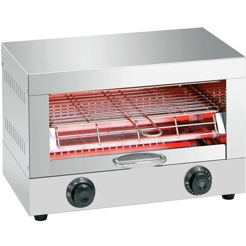 Commercial Grill Toaster &amp Salamander 150 slices/hour | Stalwart DA-TS01E