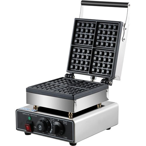 Commercial Waffle maker Single Square | Stalwart DA-KWB1S