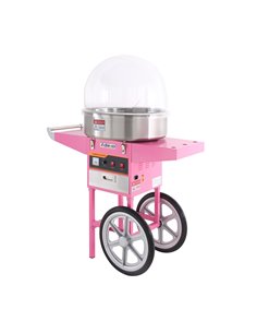 Candy Floss Machine with Cart 60pcs/hr 730mm | Stalwart DA-HEC04C