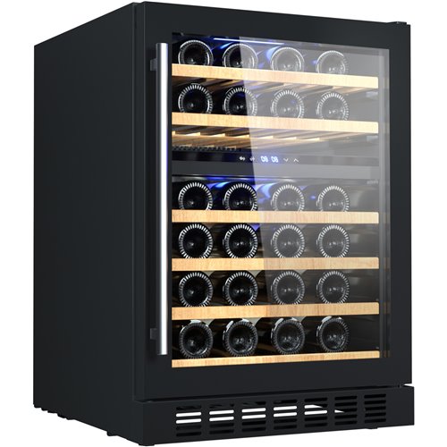 Professional Wine cooler Dual zone 46 bottles | Stalwart DA-JC150WD