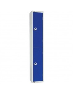 Two Door Locker Blue Camlock