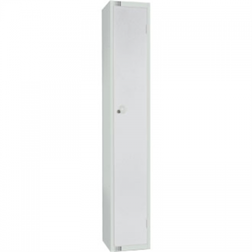 Single Door Locker Mid Grey Padlock