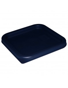 Square Lid Blue Small