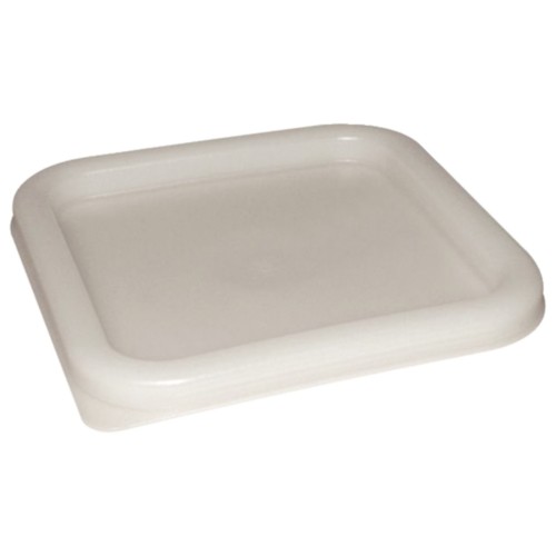 Square Lid White Medium