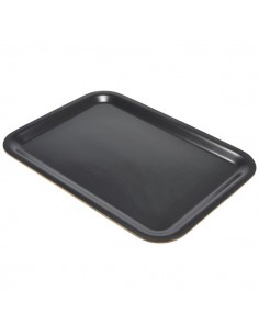 Laminated Wood Tray 46 X 34cm - Black